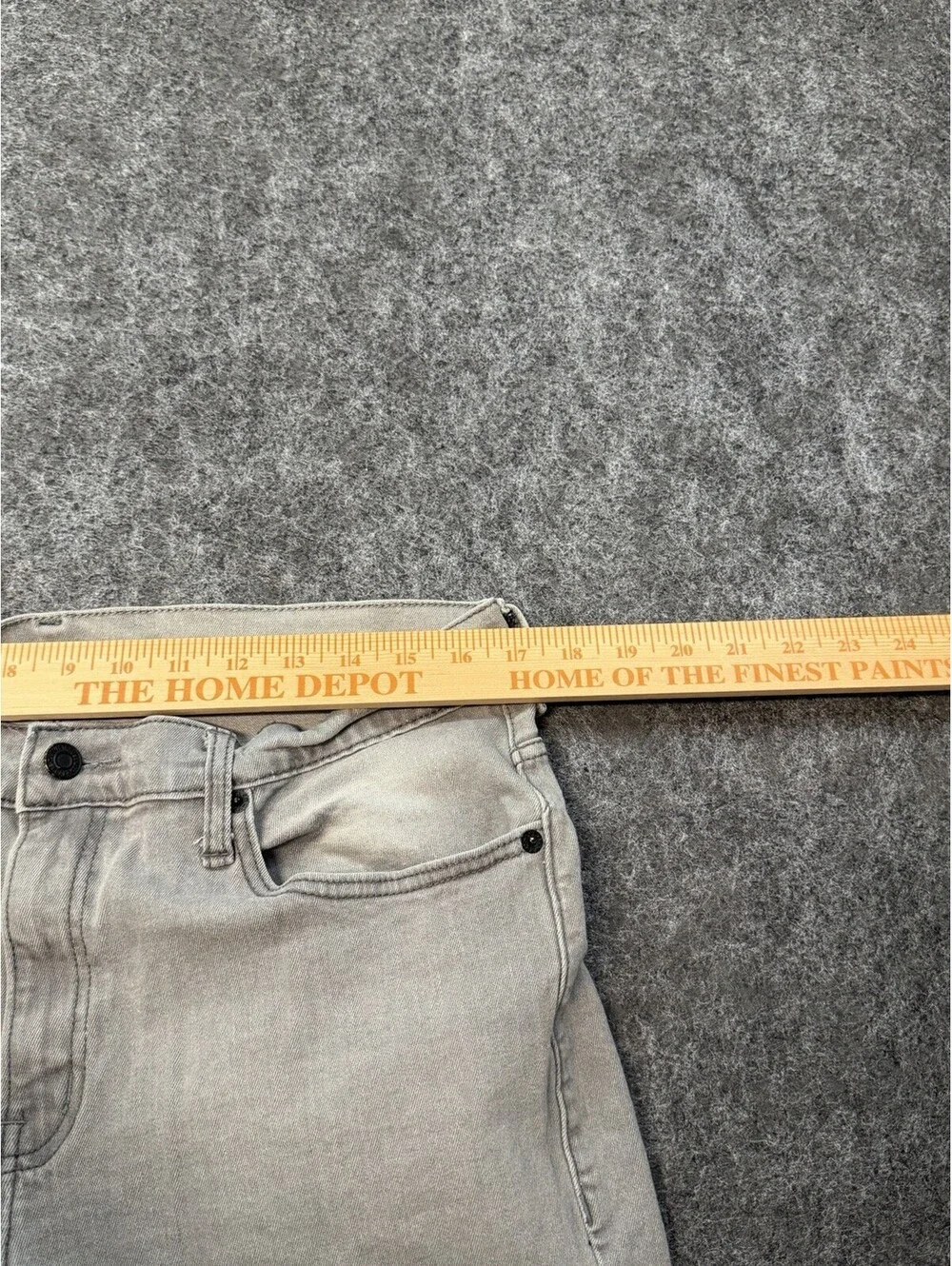 Levi’s 511 Men’s Jeans W36 L34 Gray Slim Fit Stretch Denim Light Wash